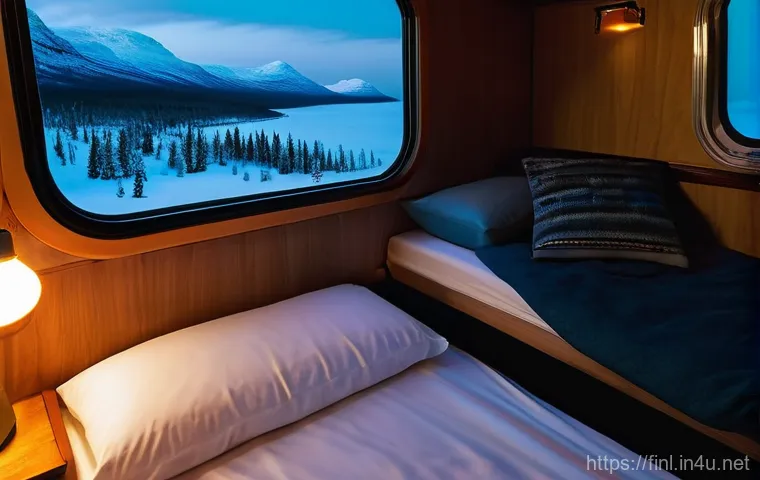 핀란드 기차 여행 루트 - **Prompt 1: Enchanting Finnish Winter Train Journey**
A serene and picturesque scene inside a mo... 핀란드 기차 여행 루트 - **Prompt 1: Enchanting Finnish Winter Train Journey**
A serene and picturesque scene inside a mo...