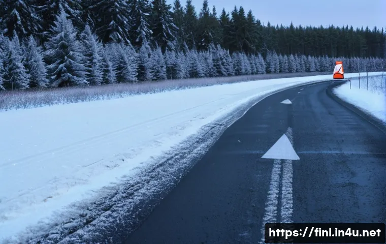 핀란드 겨울 운전, 블랙아이스도 녹이는 현지인 특급 생존 꿀팁 4 핀란드 겨울철 자동차 운전 팁 관련 이미지 2